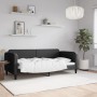 Schlafsofa aus schwarzem Stoff, 90 x 190 cm von vidaXL, Betten und Lattenroste - Ref: Foro24-354045, Preis: 210,25 €, Rabatt: %