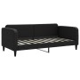 Sofá cama tela negro 90x190 cm de vidaXL, Camas y somieres - Ref: Foro24-354045, Precio: 210,25 €, Descuento: %