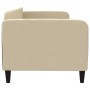 Cream fabric sofa bed 80x200 cm by vidaXL, Beds and slatted bases - Ref: Foro24-354032, Price: 211,99 €, Discount: %