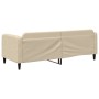 Sofá cama tela color crema 80x200 cm de vidaXL, Camas y somieres - Ref: Foro24-354032, Precio: 211,99 €, Descuento: %