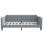 Sofá cama tela gris claro 90x190 cm de vidaXL, Camas y somieres - Ref: Foro24-354043, Precio: 210,25 €, Descuento: %