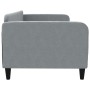 Sofá cama tela gris claro 90x190 cm de vidaXL, Camas y somieres - Ref: Foro24-354043, Precio: 210,25 €, Descuento: %