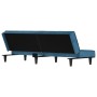 Blue velvet sofa bed by vidaXL, Sofas - Ref: Foro24-351906, Price: 213,20 €, Discount: %