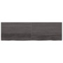 Badezimmerarbeitsplatte aus dunkelbraun behandeltem Holz, 200 x 60 x (2-4) cm von vidaXL, Arbeitsplatten - Ref: Foro24-315627...