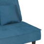 Sofá cama de terciopelo azul de vidaXL, Sofás - Ref: Foro24-351906, Precio: 213,99 €, Descuento: %