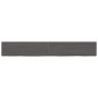 Dark brown treated wood bathroom countertop 200x30x(2-6) cm by vidaXL, Countertops - Ref: Foro24-3156266, Price: 108,99 €, Di...