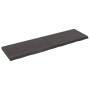 Encimera de baño madera tratada marrón oscuro 180x50x(2-6) cm de vidaXL, Encimeras - Ref: Foro24-3156262, Precio: 140,97 €, D...