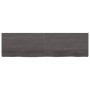 Encimera de baño madera tratada marrón oscuro 180x50x(2-6) cm de vidaXL, Encimeras - Ref: Foro24-3156262, Precio: 140,97 €, D...