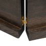 Dark brown treated wood bathroom countertop 180x50x(2-4) cm by vidaXL, Countertops - Ref: Foro24-3156261, Price: 118,25 €, Di...