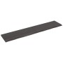 Encimera de baño madera tratada marrón oscuro 200x40x(2-4) cm de vidaXL, Encimeras - Ref: Foro24-3156267, Precio: 109,24 €, D...