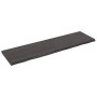 Encimera de baño madera tratada marrón oscuro 220x60x(2-6) cm de vidaXL, Encimeras - Ref: Foro24-3156280, Precio: 191,70 €, D...