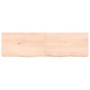 Encimera de baño madera maciza sin tratar 140x40x(2-6) cm de vidaXL, Encimeras - Ref: Foro24-3156052, Precio: 83,11 €, Descue...