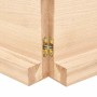 Encimera de baño madera maciza sin tratar 140x40x(2-6) cm de vidaXL, Encimeras - Ref: Foro24-3156052, Precio: 83,11 €, Descue...