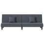 Sofá cama de terciopelo gris oscuro de vidaXL, Sofás - Ref: Foro24-351908, Precio: 239,99 €, Descuento: %