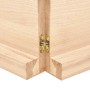 Encimera de baño madera maciza sin tratar 200x40x(2-6) cm de vidaXL, Encimeras - Ref: Foro24-3156076, Precio: 113,70 €, Descu...