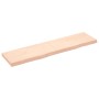 Unbehandelte Badezimmerarbeitsplatte aus Massivholz, 160 x 40 x (2–6) cm von vidaXL, Arbeitsplatten - Ref: Foro24-3156060, Pr...