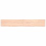 Encimera de baño madera maciza sin tratar 200x30x(2-4) cm de vidaXL, Encimeras - Ref: Foro24-3156073, Precio: 75,19 €, Descue...