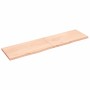 Encimera de baño madera maciza sin tratar 200x50x(2-4) cm de vidaXL, Encimeras - Ref: Foro24-3156077, Precio: 112,26 €, Descu...