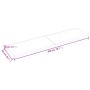 Encimera de baño madera maciza sin tratar 200x50x(2-4) cm de vidaXL, Encimeras - Ref: Foro24-3156077, Precio: 112,26 €, Descu...