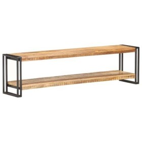 Mueble de TV madera de mango rugosa 150x30x40 cm de vidaXL, Muebles TV - Ref: Foro24-320791, Precio: 165,99 €, Descuento: %