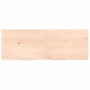 Encimera de baño madera maciza sin tratar 140x50x(2-4) cm de vidaXL, Encimeras - Ref: Foro24-3156053, Precio: 82,38 €, Descue...