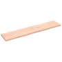 Encimera de baño madera maciza sin tratar 200x40x(2-4) cm de vidaXL, Encimeras - Ref: Foro24-3156075, Precio: 95,21 €, Descue...