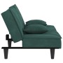 Sofá cama de terciopelo verde oscuro de vidaXL, Sofás - Ref: Foro24-351909, Precio: 213,08 €, Descuento: %