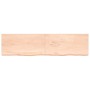 Encimera de baño madera maciza sin tratar 200x50x(2-6) cm de vidaXL, Encimeras - Ref: Foro24-3156078, Precio: 134,12 €, Descu...