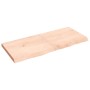 Encimera de baño madera maciza sin tratar 140x60x(2-6) cm de vidaXL, Encimeras - Ref: Foro24-3156056, Precio: 112,84 €, Descu...