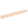 Encimera de baño madera maciza sin tratar 220x30x(2-4) cm de vidaXL, Encimeras - Ref: Foro24-3156081, Precio: 81,83 €, Descue...