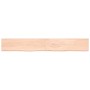 Encimera de baño madera maciza sin tratar 220x30x(2-4) cm de vidaXL, Encimeras - Ref: Foro24-3156081, Precio: 81,83 €, Descue...