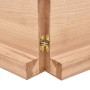 Light brown treated oak wood table top 140x60x(2-6) cm by vidaXL, Table tops - Ref: Foro24-3156382, Price: 129,58 €, Discount: %