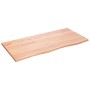 Tabletop made of light brown treated oak wood 100x50x2 cm by vidaXL, Table tops - Ref: Foro24-3156365, Price: 70,11 €, Discou...