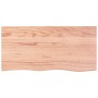 Tabletop made of light brown treated oak wood 100x50x2 cm by vidaXL, Table tops - Ref: Foro24-3156365, Price: 70,11 €, Discou...