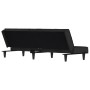 Black velvet sofa bed by vidaXL, Sofas - Ref: Foro24-351911, Price: 231,99 €, Discount: %