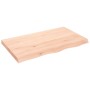 Tablero de mesa madera maciza roble sin tratar 100x60x(2-6) cm de vidaXL, Tableros para mesas - Ref: Foro24-3156307, Precio: ...