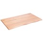 Light brown treated oak wood table top 100x60x2 cm by vidaXL, Table tops - Ref: Foro24-3156368, Price: 66,56 €, Discount: %