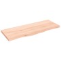 Tablero de mesa madera maciza roble sin tratar 100x40x(2-4) cm de vidaXL, Tableros para mesas - Ref: Foro24-3156300, Precio: ...