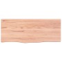 Tablero mesa madera roble tratada marrón claro 100x40x(2-6) cm de vidaXL, Tableros para mesas - Ref: Foro24-3156364, Precio: ...