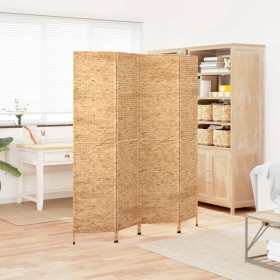 Biombo de 4 paneles jacinto de agua 163x180 cm de vidaXL, Divisores de ambientes - Ref: Foro24-355194, Precio: 137,34 €, Desc...