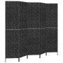 5-panel screen black water hyacinth 205x180 cm by vidaXL, Room dividers - Ref: Foro24-355199, Price: 164,74 €, Discount: %