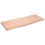 Tablero de mesa madera roble tratada marrón claro 100x40x2 cm de vidaXL, Tableros para mesas - Ref: Foro24-3156362, Precio: 6...