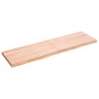 Tablero mesa madera roble tratada marrón claro 140x40x(2-4) cm de vidaXL, Tableros para mesas - Ref: Foro24-3156377, Precio: ...