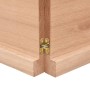 Light brown treated oak wood table top 140x40x(2-4) cm by vidaXL, Table tops - Ref: Foro24-3156377, Price: 79,91 €, Discount: %