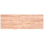 Light brown treated oak wood table top 140x50x(2-4) cm by vidaXL, Table tops - Ref: Foro24-3156379, Price: 96,70 €, Discount: %