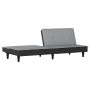 Hellgraues Schlafsofa aus Stoff von vidaXL, Sofas - Ref: Foro24-351913, Preis: 217,99 €, Rabatt: %