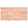 Tablero mesa madera roble tratada marrón claro 120x60x(2-6) cm de vidaXL, Tableros para mesas - Ref: Foro24-3156376, Precio: ...