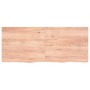 Tablero mesa madera roble tratada marrón claro 120x50x(2-4) cm de vidaXL, Tableros para mesas - Ref: Foro24-3156373, Precio: ...