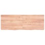 Light brown treated oak wood table top 140x50x(2-6) cm by vidaXL, Table tops - Ref: Foro24-3156380, Price: 113,66 €, Discount: %