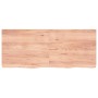 Tablero mesa madera roble tratada marrón claro 120x50x(2-6) cm de vidaXL, Tableros para mesas - Ref: Foro24-3156374, Precio: ...